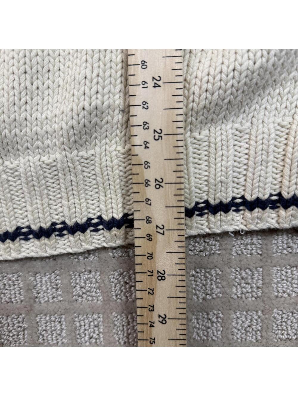 Vintage Tommy Hilfiger Navy Plane Knit Sweater L - Picture 8 of 9
